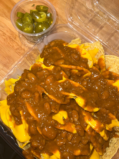 Large Nacho with Cheese & Chili