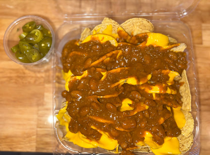 Large Nacho with Cheese & Chili